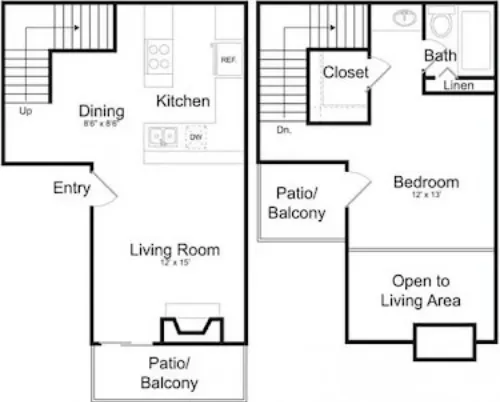 Tuscany Park Apartments San Antonio FloorPlan 4