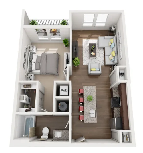 Upton at Longhorn Quarry San Antonio Floorplan 3