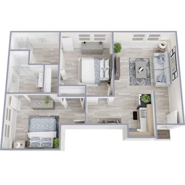 Valor Hill Apartments San Antonio Floorplan 10