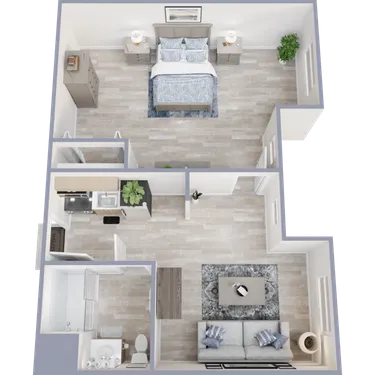 Valor Hill Apartments San Antonio Floorplan 3