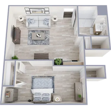 Valor Hill Apartments San Antonio Floorplan 4