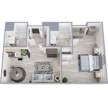 Valor Hill Apartments San Antonio Floorplan 5