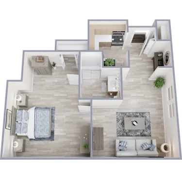 Valor Hill Apartments San Antonio Floorplan 7
