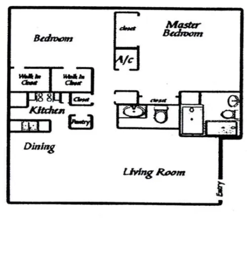 Verano at the Heights Apartments floor plan 3