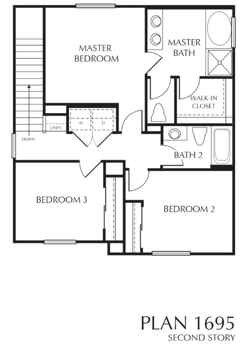 Vickery Grove Rental Homes San Antonio Floorplan 1