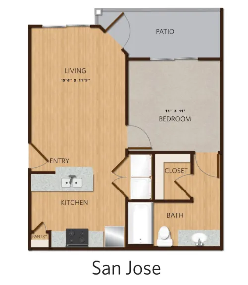 Villa Espada San Antonio Floorplan 1