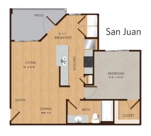 Villa Espada San Antonio Floorplan 2
