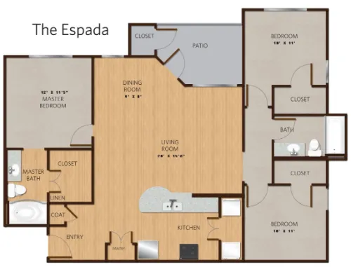 Villa Espada San Antonio Floorplan 5