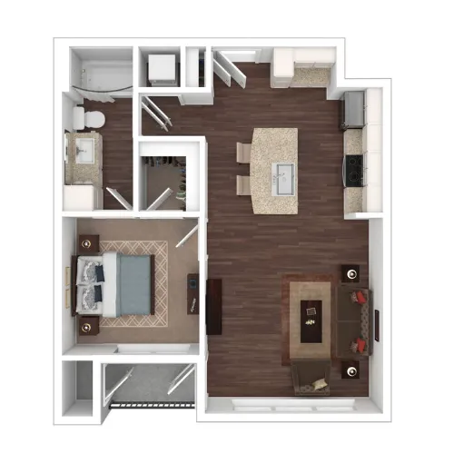 Villas at Echo East San Antonio floor plan 2