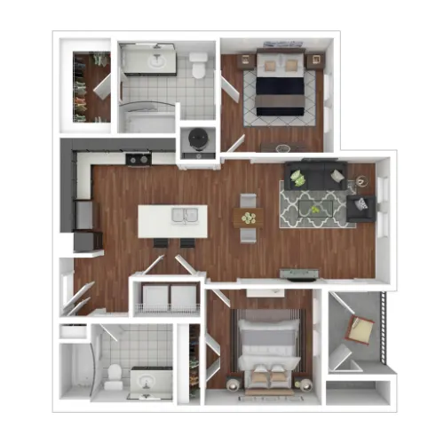 Vista at Reed floor plan 1
