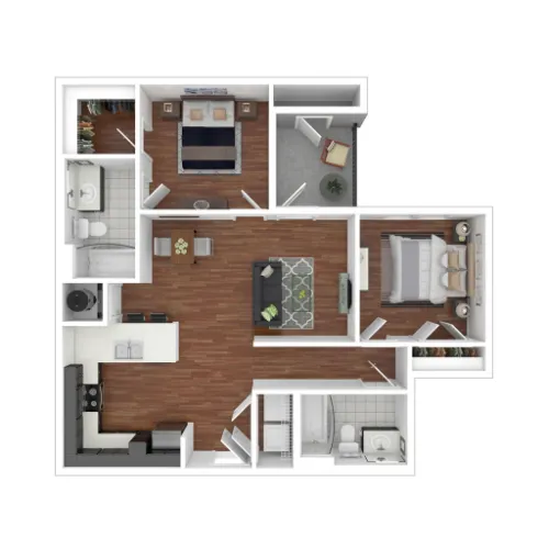 Vista at Reed floor plan 2