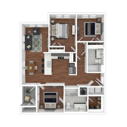 Vista at Reed floor plan 3