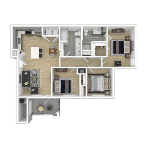 Vista at Silver Oaks San Antonio Floorplan 2