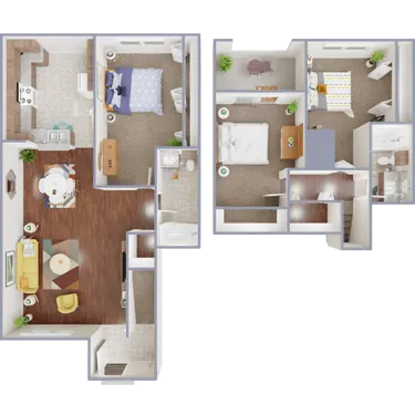 West Creek Townhomes San Antonio Floorplan 2
