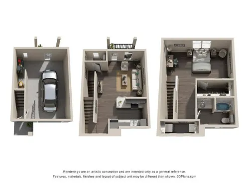 Westpointe Oaks Apartments San Antonio FloorPlan 5