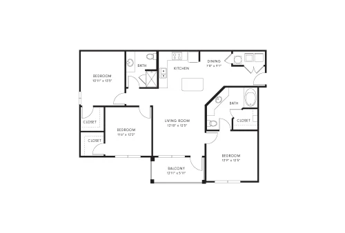 Wiregrass at Stone Oak San Antonio Floorplan 7