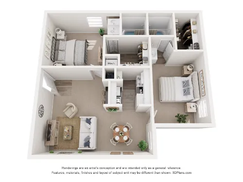 Woodland Apartments San Antonio Floorplan 5