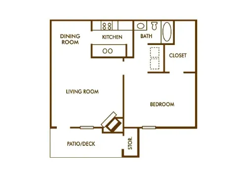 Woods of Elm Creek floor plan 1