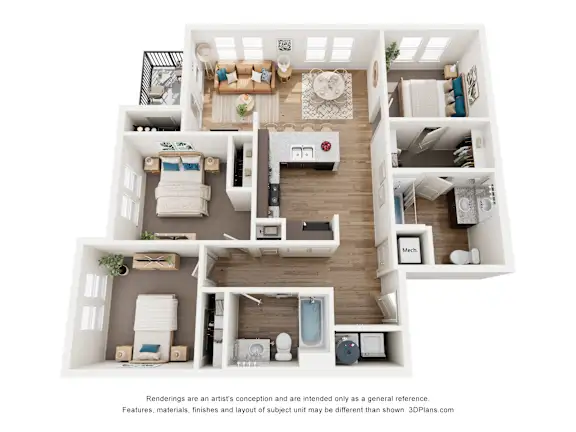 Aviator 1518 Schertz Floorplan 6