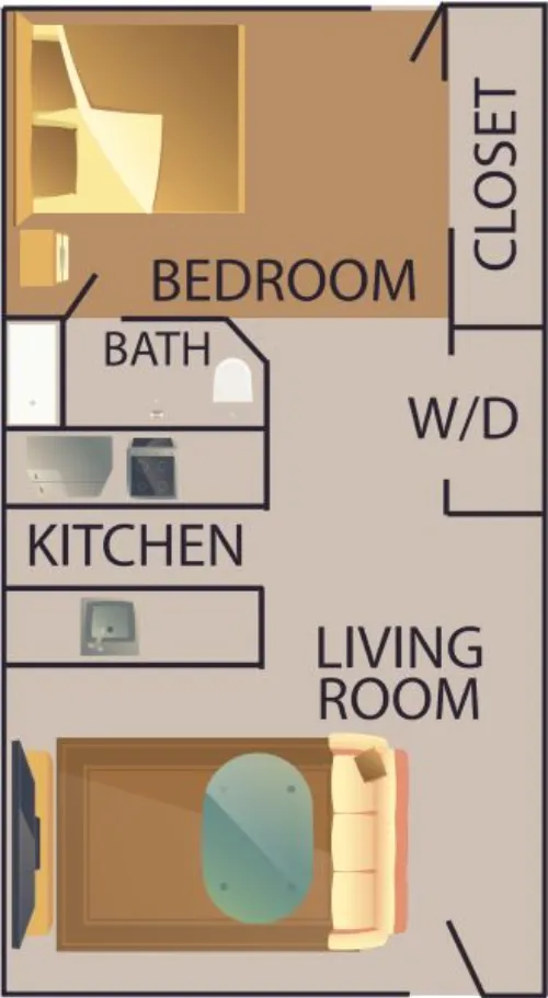 Bear Flats floor plan 1