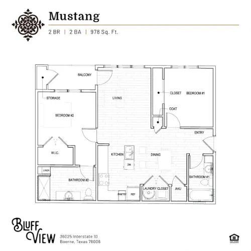Bluff View at Frederick Creek Boerne Floorplan 2