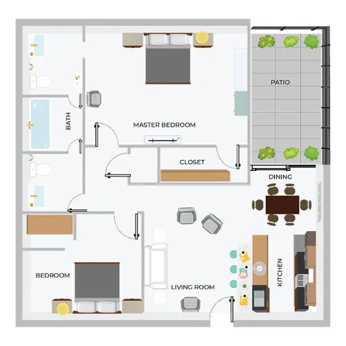 Boston Creek floor plan 6