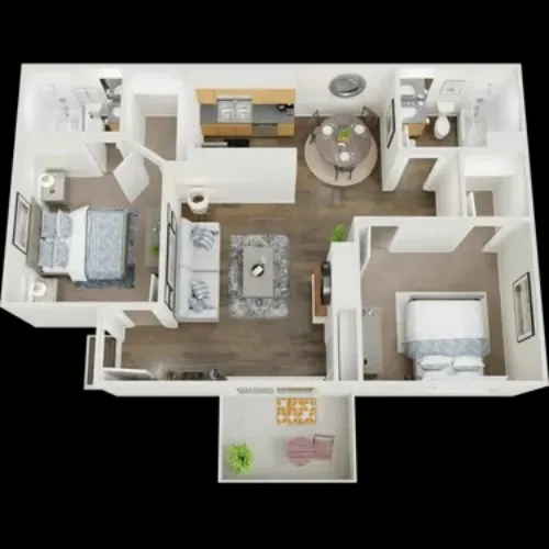 District West Apartments Lubbock FloorPlan 9