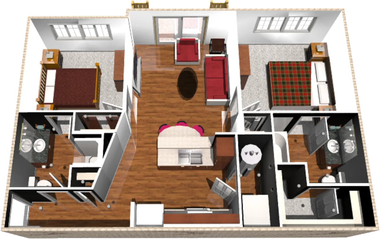 El Mirador Apartments Lubbock FloorPlan 4