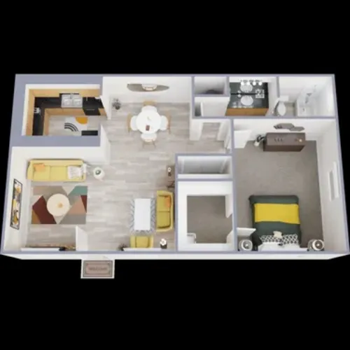 Indiana Village floor plan 2