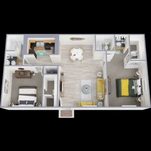 Indiana Village floor plan 4