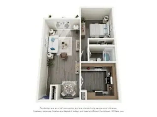 Lubbock Square FloorPlan 1