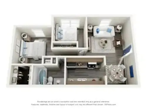 Lubbock Square FloorPlan 4