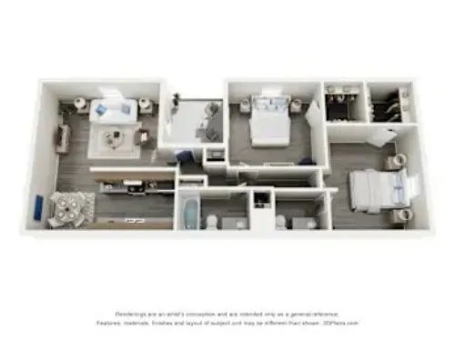 Lubbock Square FloorPlan 5