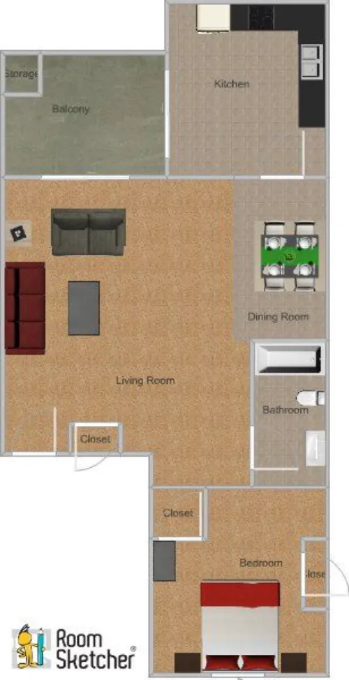 Peppertree Inn floor plan 2