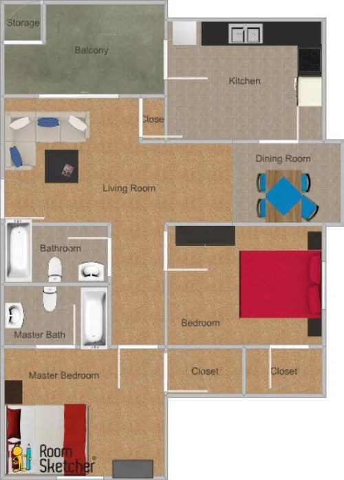 Peppertree Inn floor plan 4