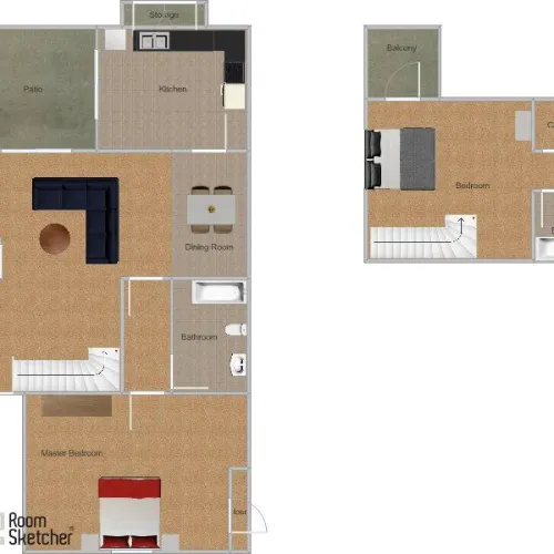 Peppertree Inn floor plan 5
