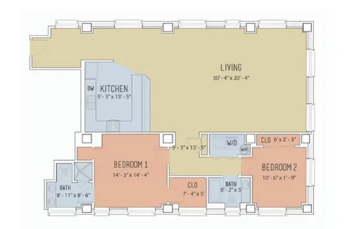 Pioneer Condos floor plan 8