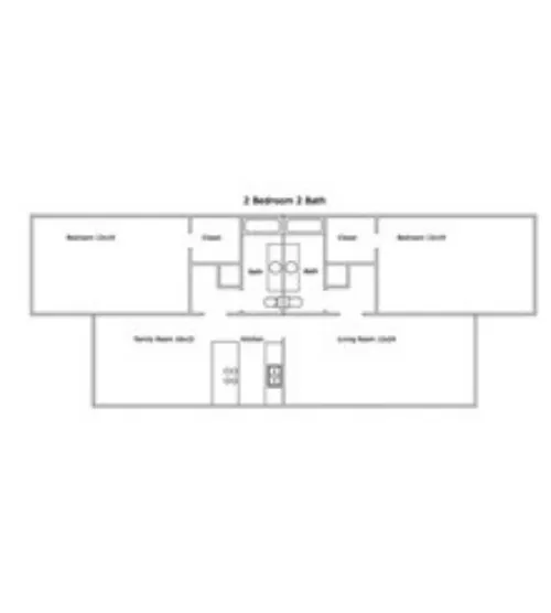 St Francis Village Apartments Lubbock FloorPlan 6