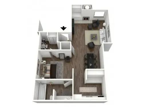 Stonelake Apartment Homes floor plan 3