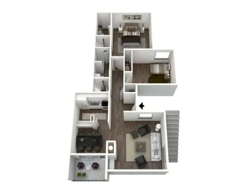 Stonelake Apartment Homes floor plan 7