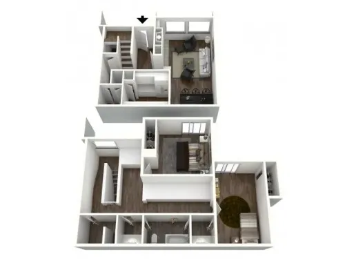 Stonelake Apartment Homes floor plan 8