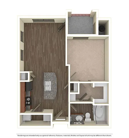 The Atlantic Mira Loma Live Oak Floorplan 1