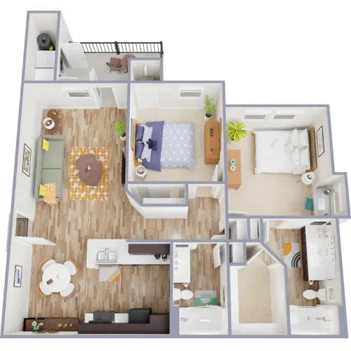 Vantage at Fair Oaks Boerne Floorplan 6