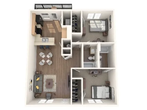 Wildwood Lubbock floor plan 1