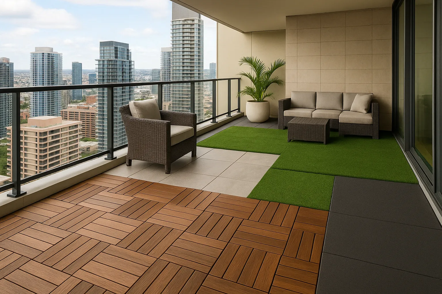 6 Balcony Flooring Upgrades That Make High-Rise Living Feel Luxurious
