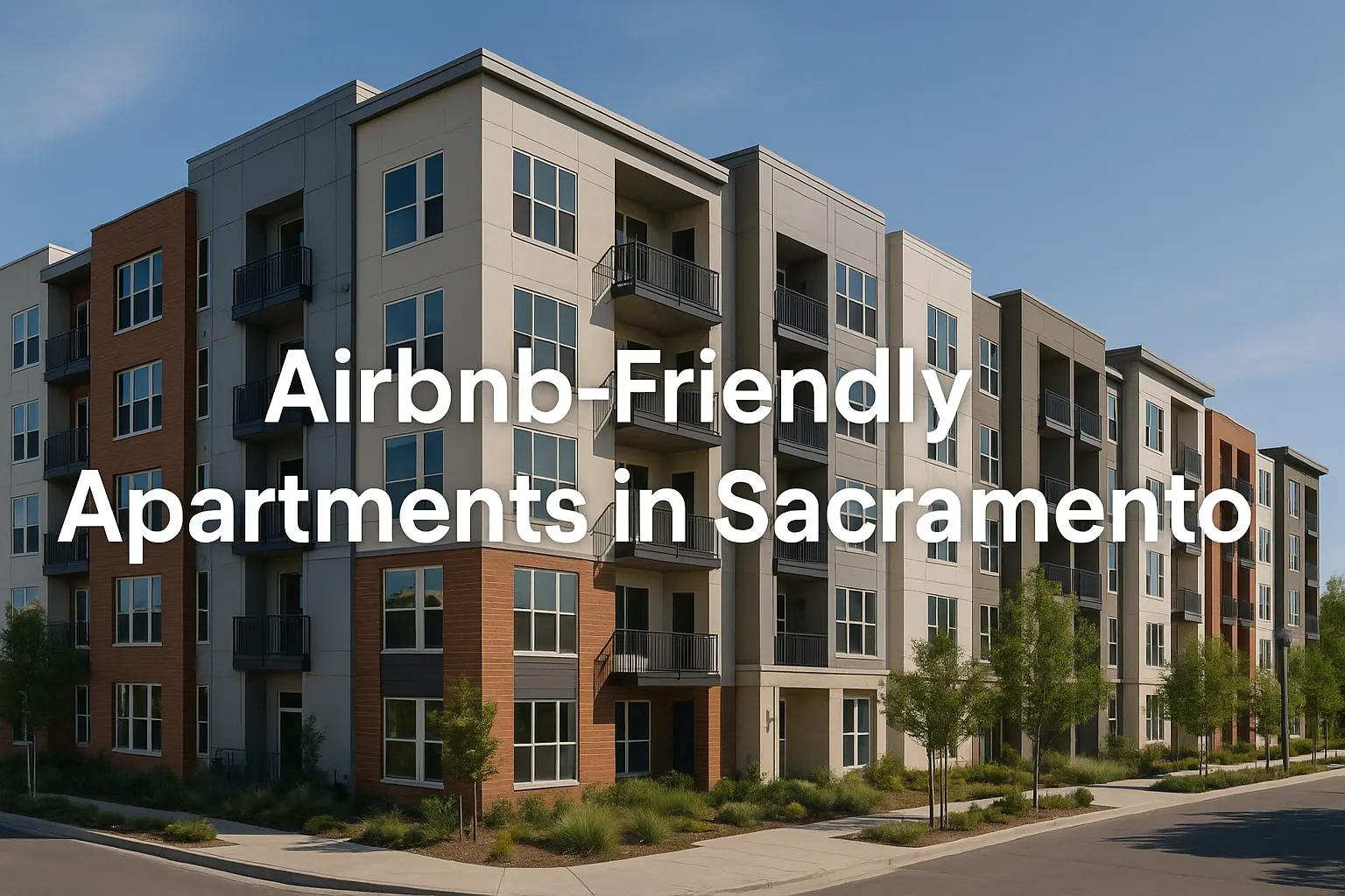 Airbnb-Friendly Apartments in Sacramento