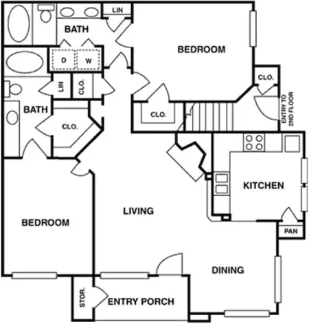 Barnett Apartments Houston FloorPlan 5