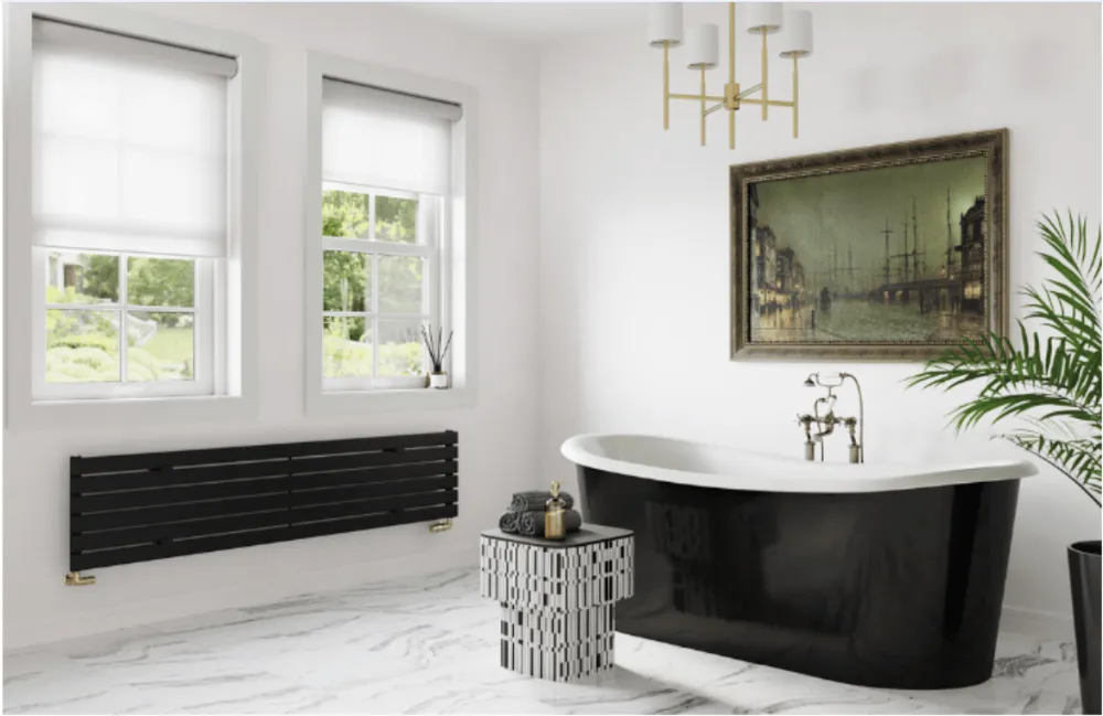 Black Designer Radiators Into Your Apartment Decor 1