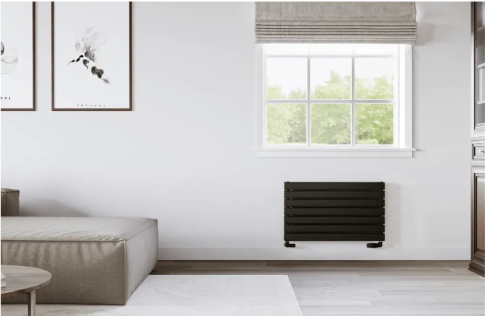 Use Black Radiators as a Statement Piece in Your Living Room