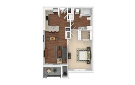 Cortland River Oaks FloorPlan 1